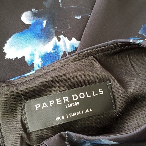 NWOT Paper Dolls London Floral Midi Dress - Picture 16 of 16